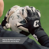 Fussballhandschuhe Pulse X Black Gr. 9 Torwart Goalie Handschuhe