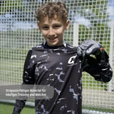 Trikot Black Camou Protection Torwarttrikot Gr. 140 Fussball Shirt