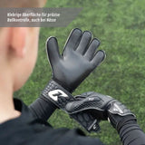 Fussballhandschuhe Fly Kids Dark Soul Gr. 4 Torwart Goalie Handschuhe