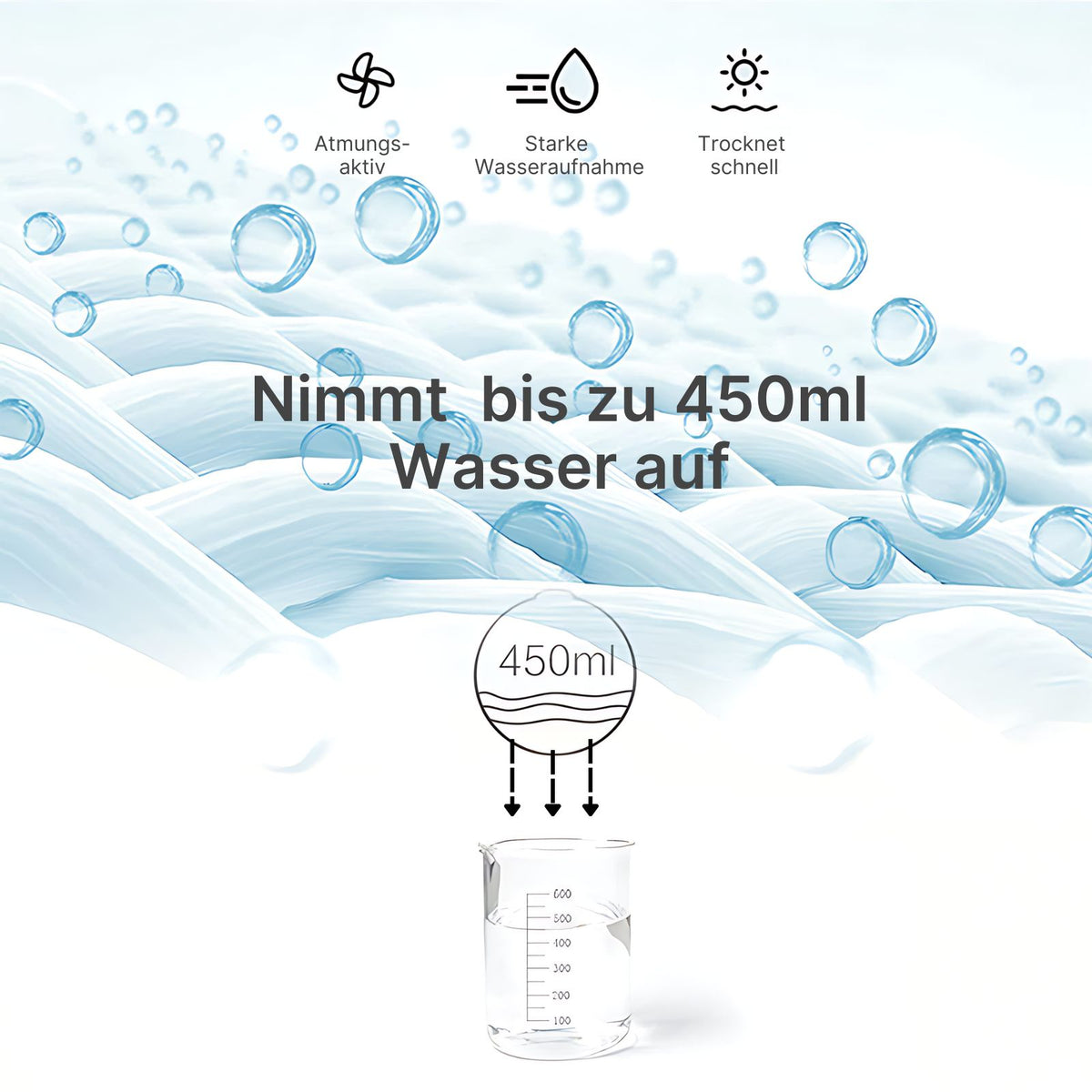 Fitnesshandtuch Badetuch Strandtuch Mikrofaser-Sporthandtuch