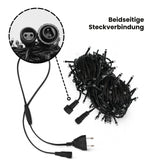 LED-Lichterkette 48.5m Lichtergirlande Beleuchtung Dekolichter Leuchte