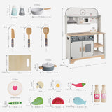 3-tlg. Kinder Haushalts-Spielset Kinderküche Kühlschrank Waschmaschine