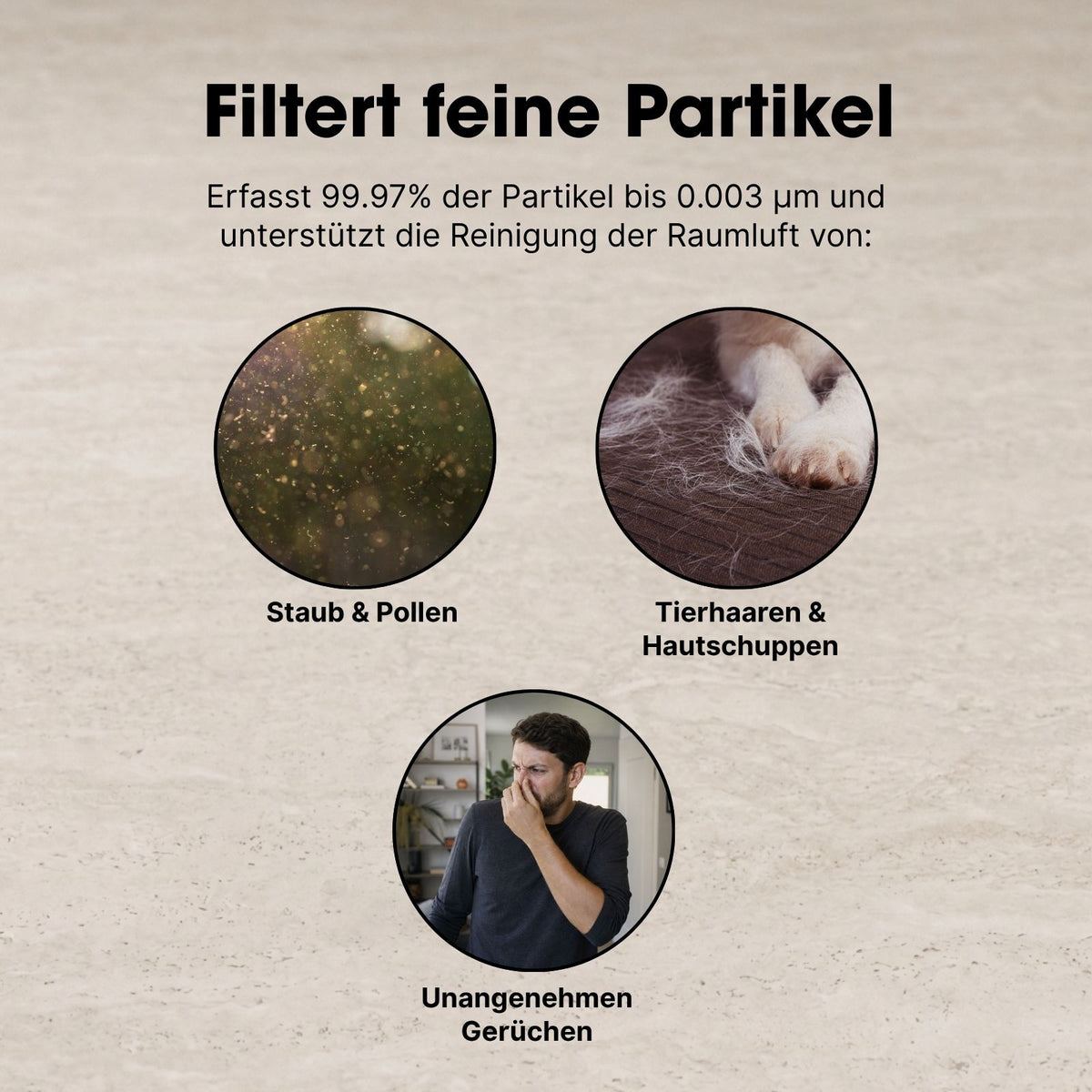 Alternativer HEPA-& Aktivkohlefilter FY3200/30 zu Philips PureProtect 3200 Series