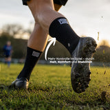 Fussballsocken Gr. 42-47 Sportstrümpfe GripSoxx NX Schwarz