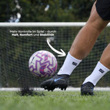 Fussballsocken Gr. 36-41 Sportstrümpfe GripSoxx SE Weiss