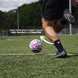 Fussballsocken Gr. 31-35 Sportstrümpfe GripSoxx SE Schwarz