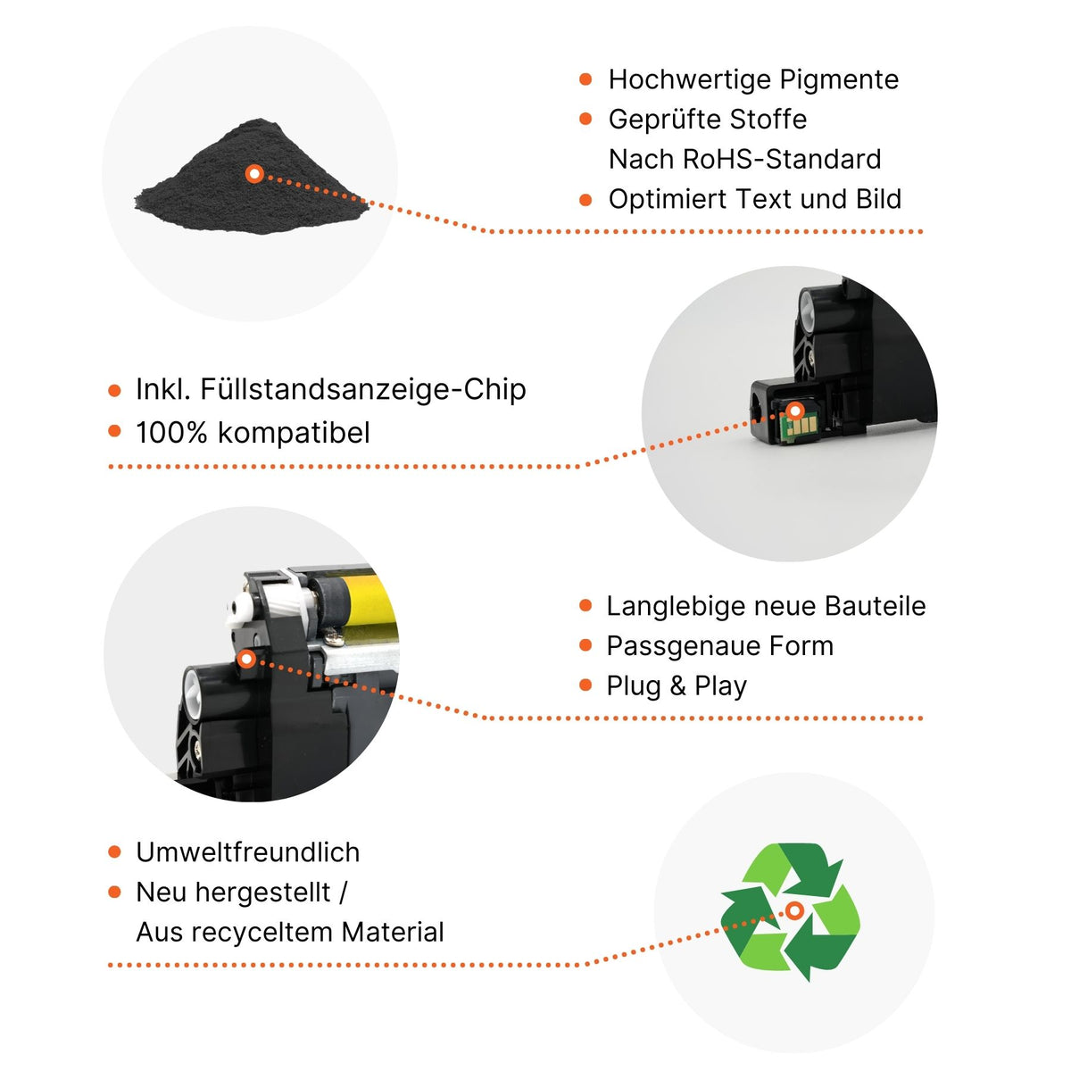 Kompatibler Toner für Brother DCP-9010CN