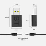 Bluetooth 5.0 USB-Audio-Receiver USB Audio-Adapter
