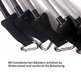 11-tlg. Set Fitnessband Resistance-Band Widerstandsband Trainingsband