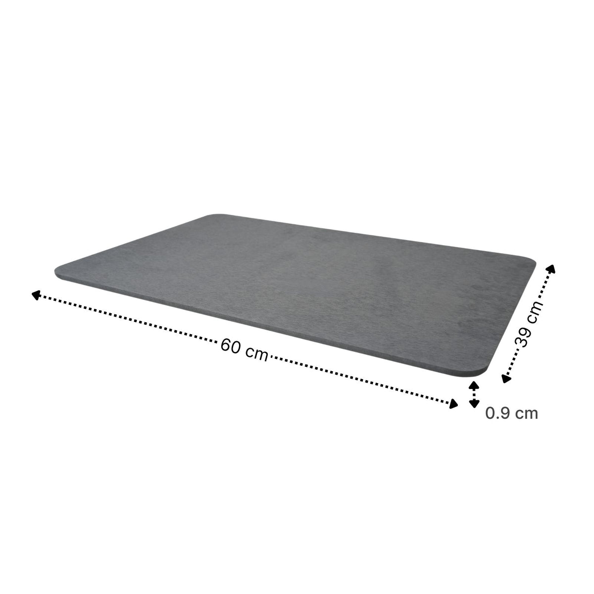 Diatomit-Fussmatte fürs Badezimmer Stein-Badematte Badvorleger Kieselgur-Matte