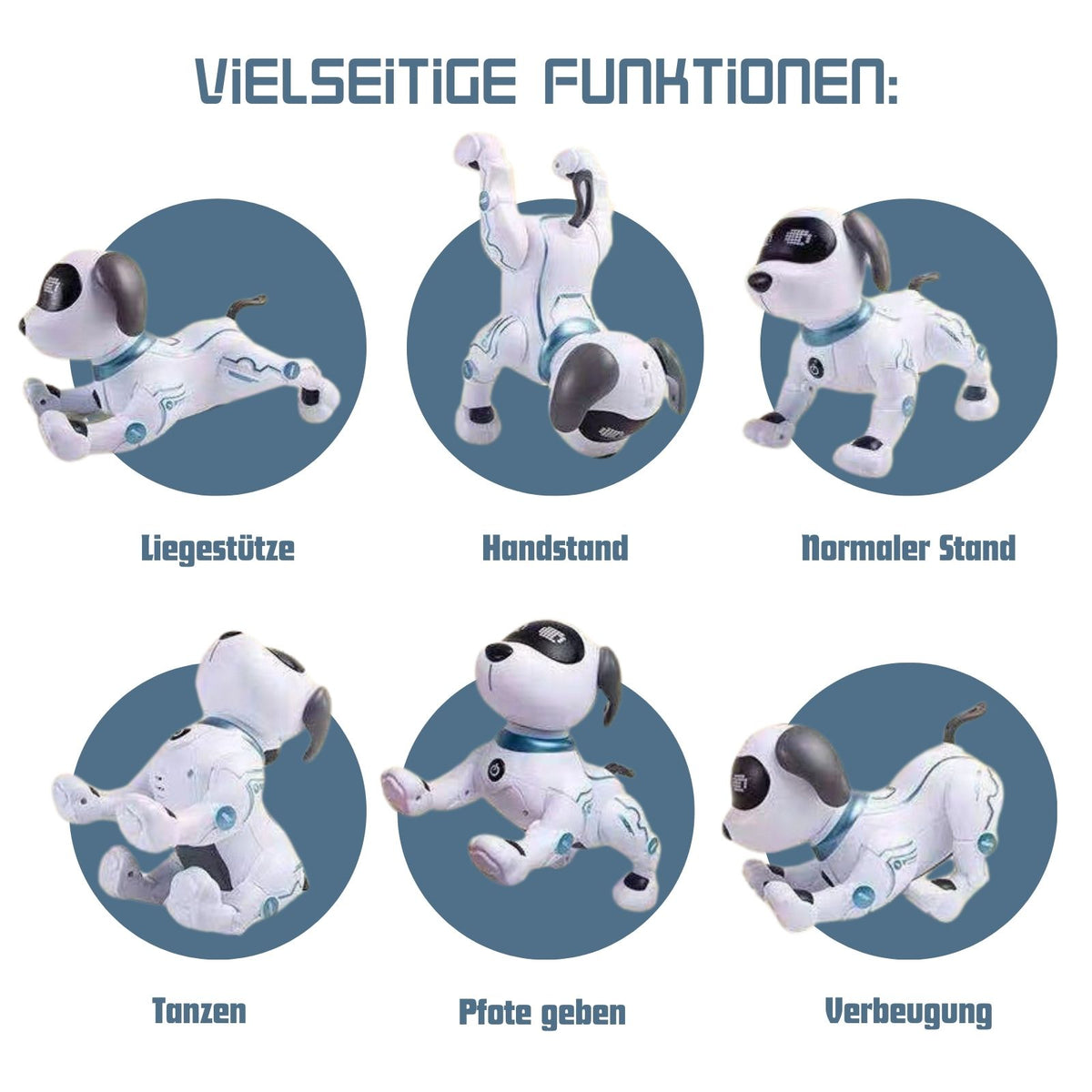 Stunt Dog Roboterhund Ferngesteuerter Spielzeug-Roboter Kinderspielzeug
