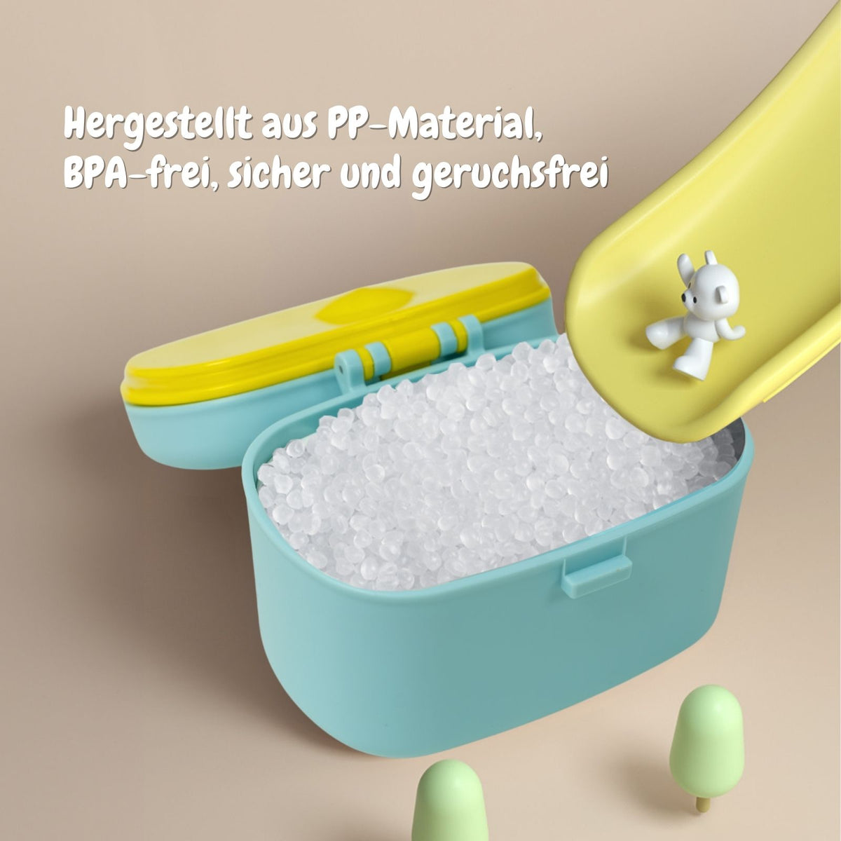 Baby-Milchpulverbox Aufbewahrungsbox Behälter Lebensmittelbox Milchpulverspender