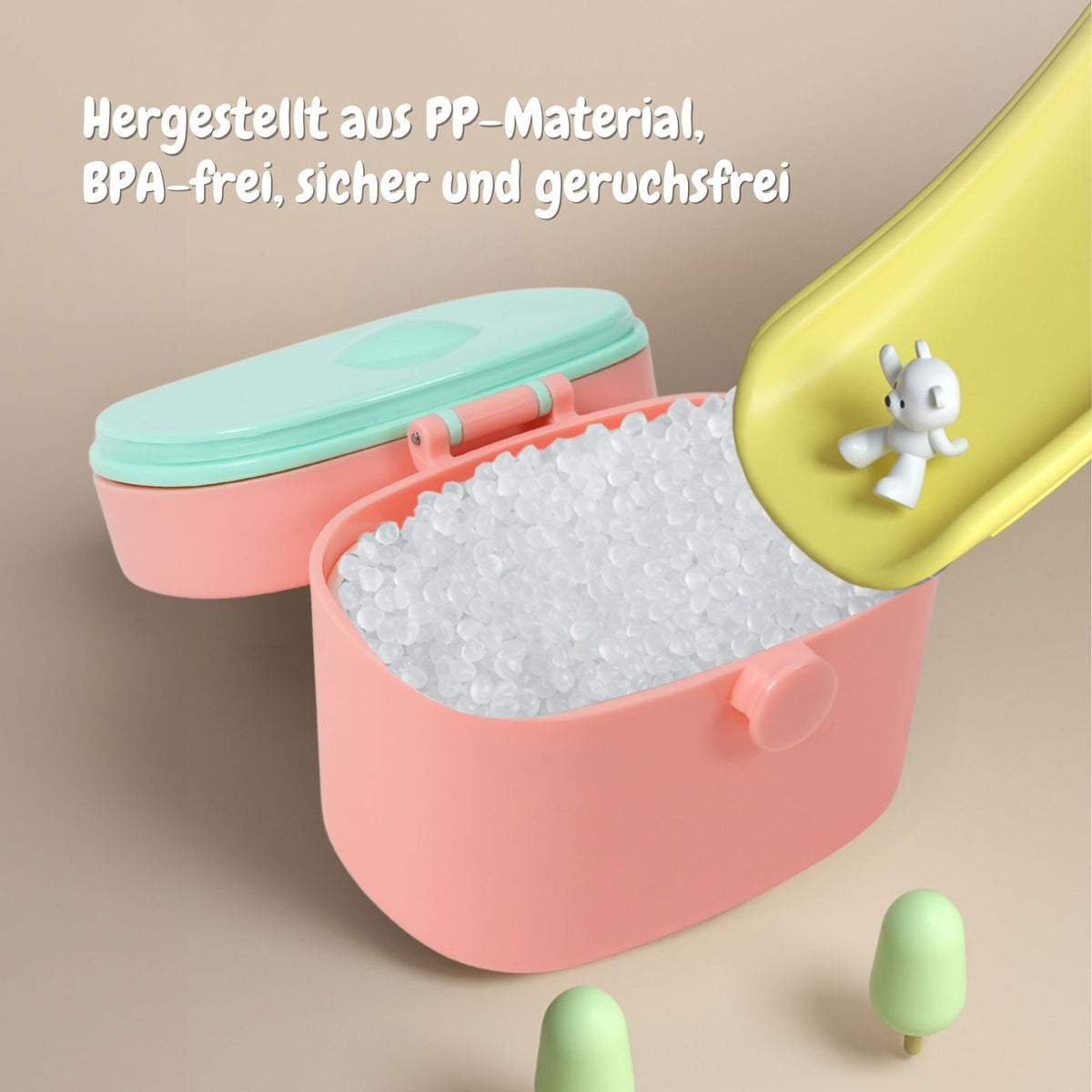 Baby-Milchpulverbox Lebensmittelbox Behälter Milchpulverspender Aufbewahrungsbox