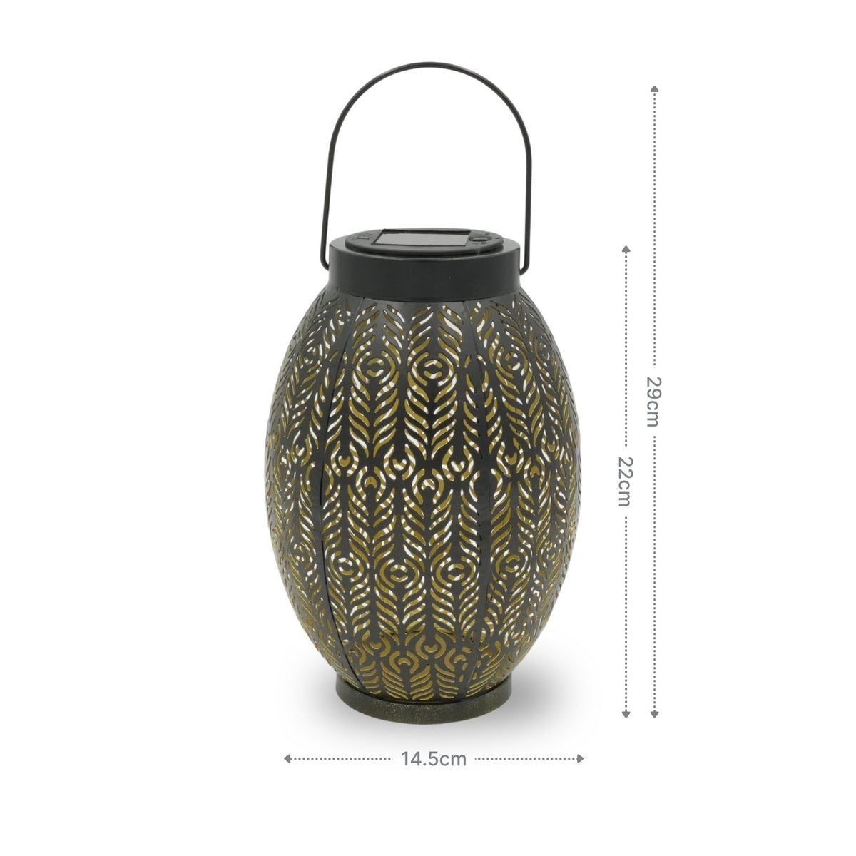 Outdoor Solarleuchte LED Laterne Solarlampe Solarlaterne Gartenlaterne