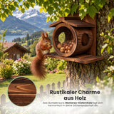 Eichhörnchen-Futterhaus Futterkasten Futterstation Futterstelle