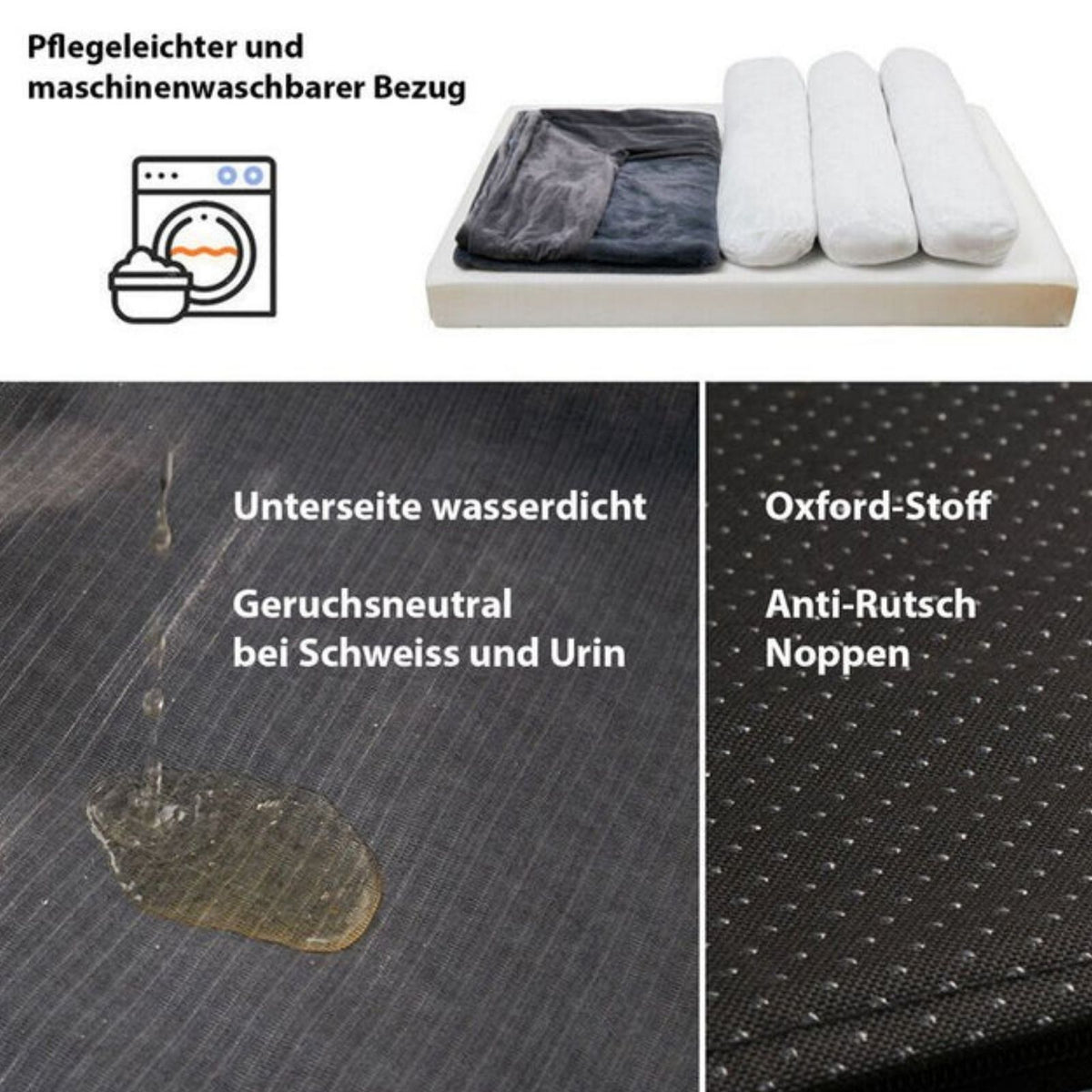 Hundebett Grösse XL Hundekissen Haustierbett Hundesofa Hundematratze