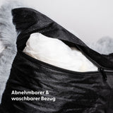 Hundebett Grösse XL Kuschelbett Hundekissen Schlafplatz Haustierbett