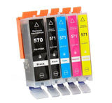 Alternative Tintenpatrone zu Canon PGI-570PGBK, CLI-571 CMYK XL
