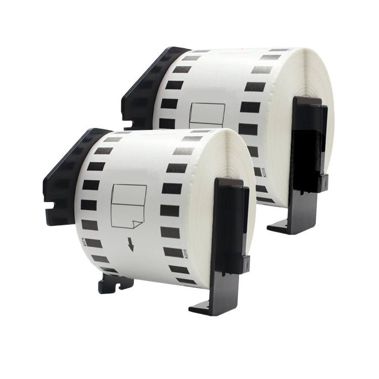 Alternative 62mm x 30m Endlos Etikette zu Brother DK-22205 2er-Pack