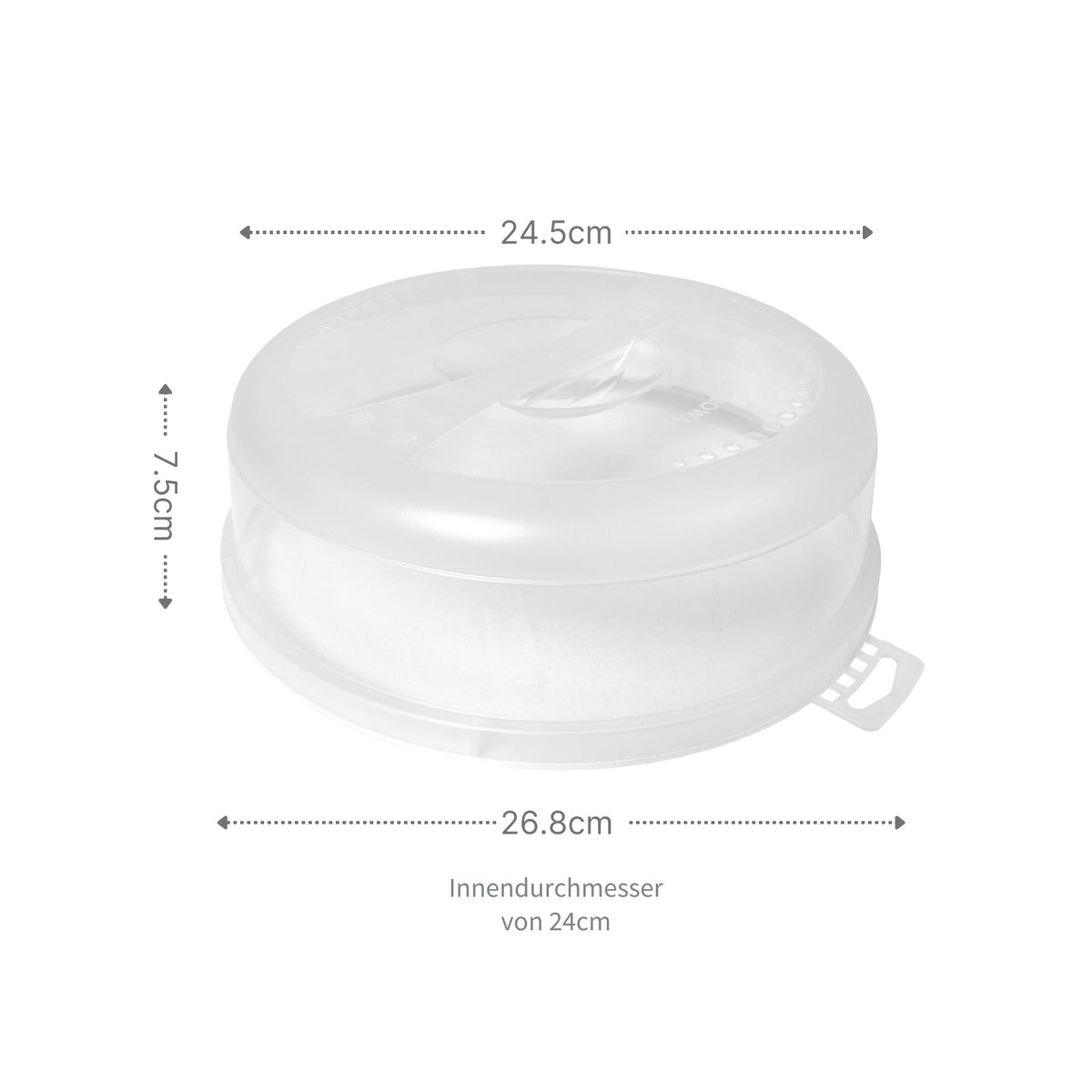 4er-Set Vorratsdose Mikrowellendose Gefrierdose mit Mikrowellenhaube