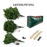 Weihnachtsbaum 150cm mit LED und Tasche Christbaum Tannenbaum Tanne