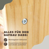 Holz-Aufbewahrungsregal Spielzeugregal Kinderzimmer-Regal Standregal