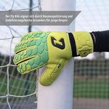 Fussballhandschuhe Fly Kids Green Soul Gr. 6 Torwart Goalie Handschuhe