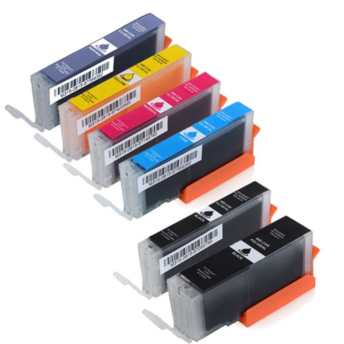 Alternative Tintenpatrone zu Canon PGI-580PGBK, CLI-581 XXL