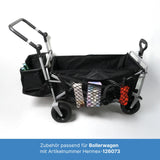 Netztasche für Bollerwagen 126073 Aufbewahrungstasche Seitentasche