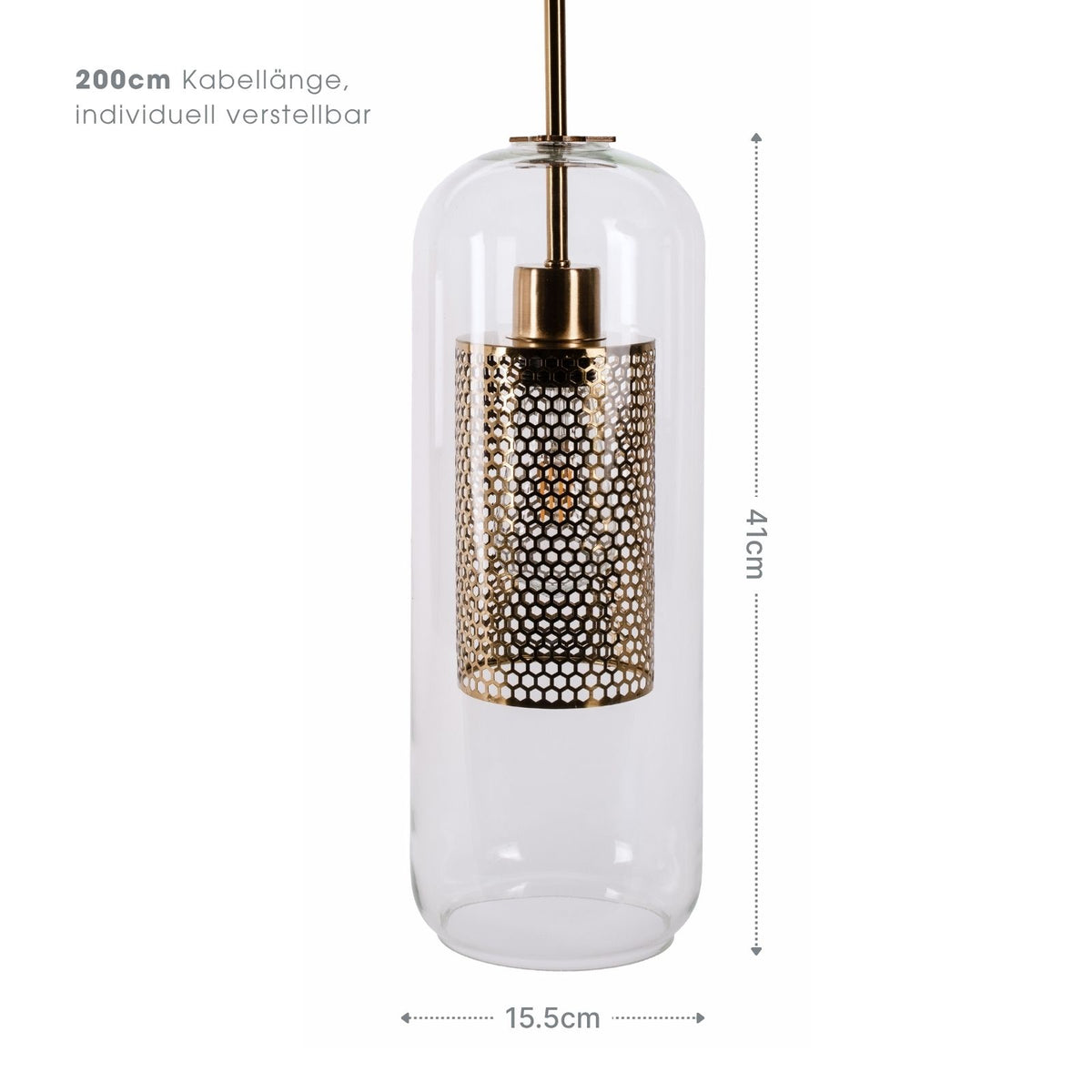 Glas-Deckenleuchte Hängelampe Pendelleuchte Deckenlampe Hängeleuchte
