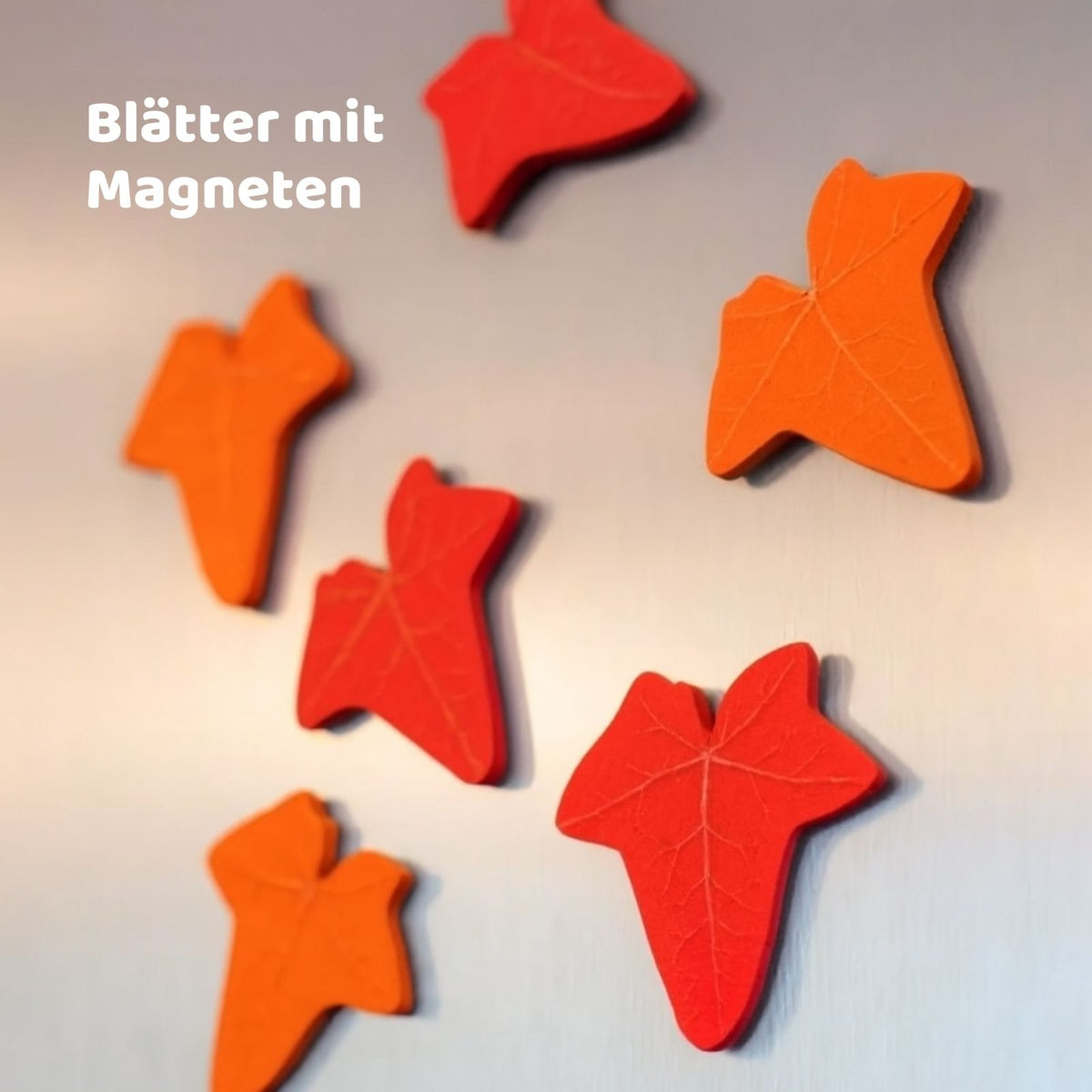 23-tlg. 3D Efeu-Kühlschrankmagnet-Set Efeuranken-Deko Magnet