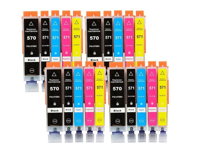 Kompatible Tintenpatrone XL für Canon PIXMA TS6020 white