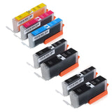 Alternative Tintenpatrone zu Canon PGI-580PGBK, CLI-581 CMYK XXL