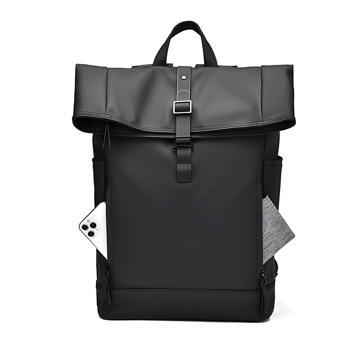 Roll-Top-Rucksack Laptop-Rucksack Roll-Up-Rucksack Roll-Top-Backpack