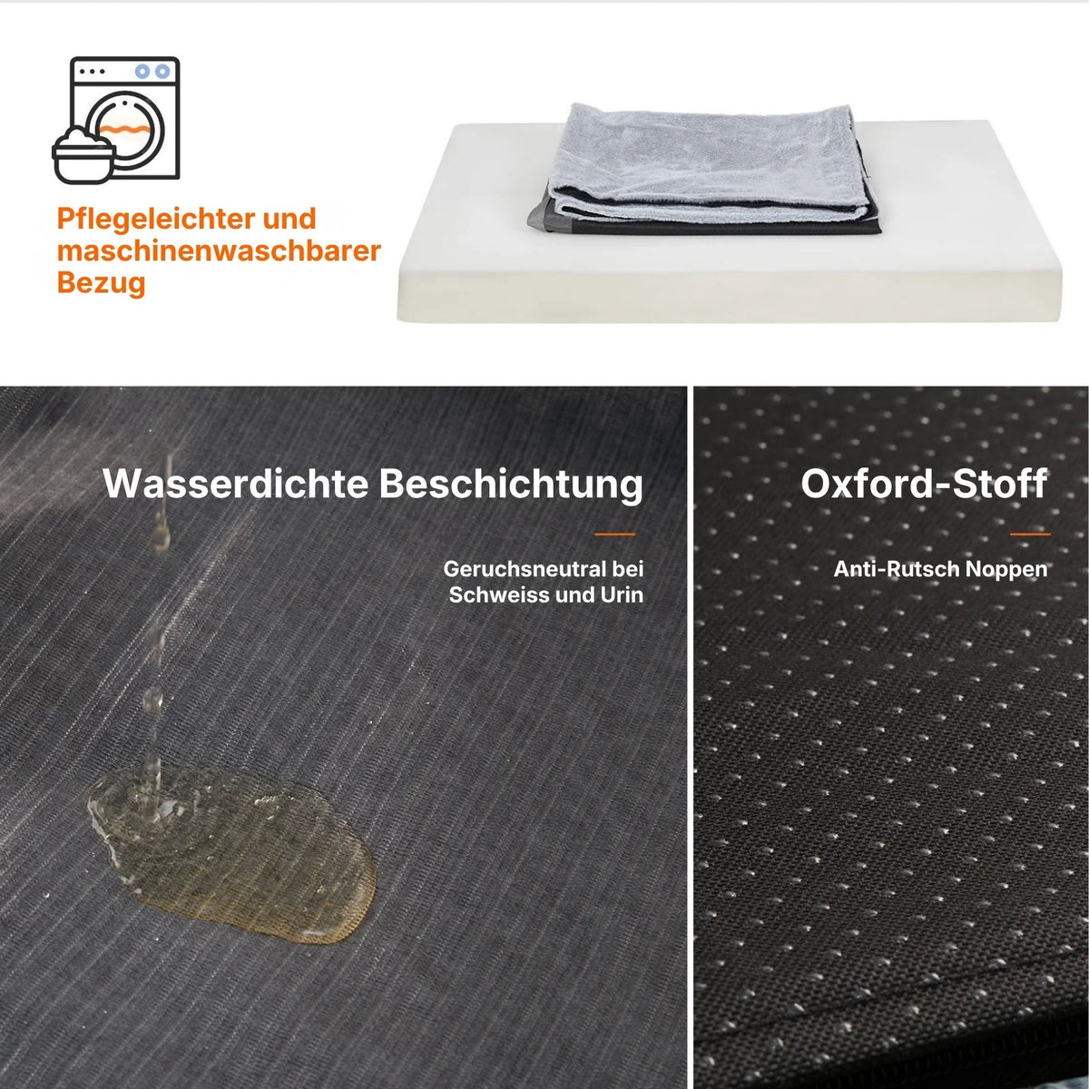 Hundebett Grösse XL Plüschbett Haustierbett Hundematratze Schlafplatz