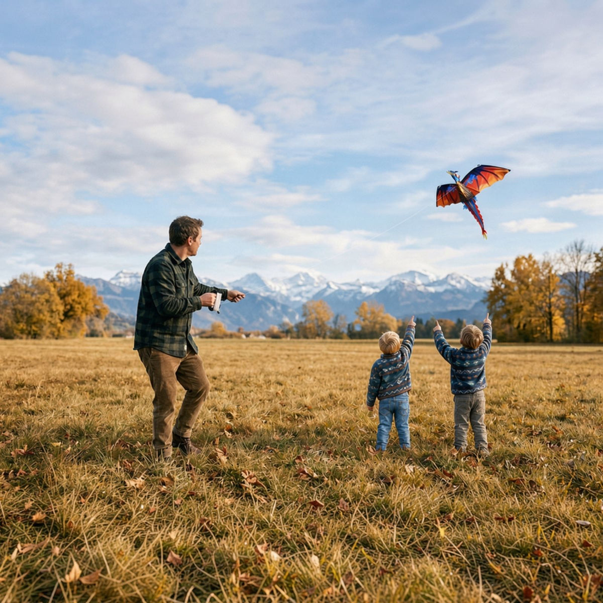 3D-Flugdrachen Einleiner-Drachen Kinderdrachen Kite Outdoor-Drachen