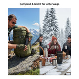 Kaffeemaschine tragbar Reisekaffeemaschine Espressokocher Kaffeeautomat