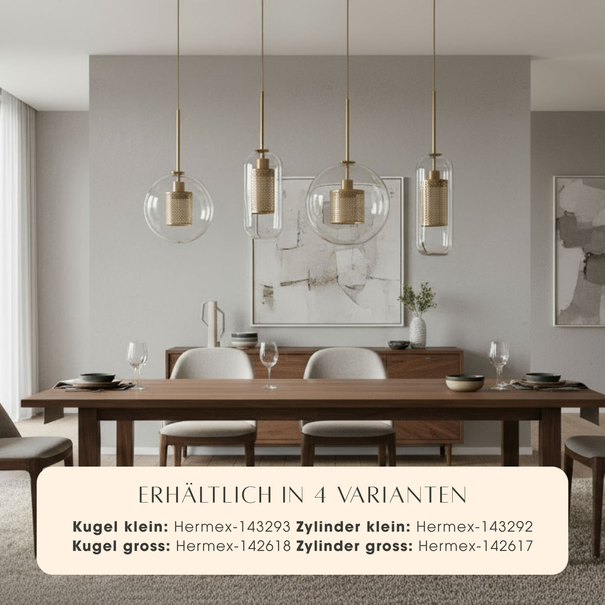 Glas-Deckenleuchte Deckenlampe Hängelampe Pendelleuchte Hängeleuchte