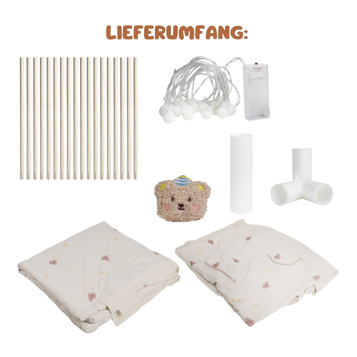 Spielzelt Kinderzelt Kuschelzelt Tipi für Kinder Indoor-Zelt Spielhaus