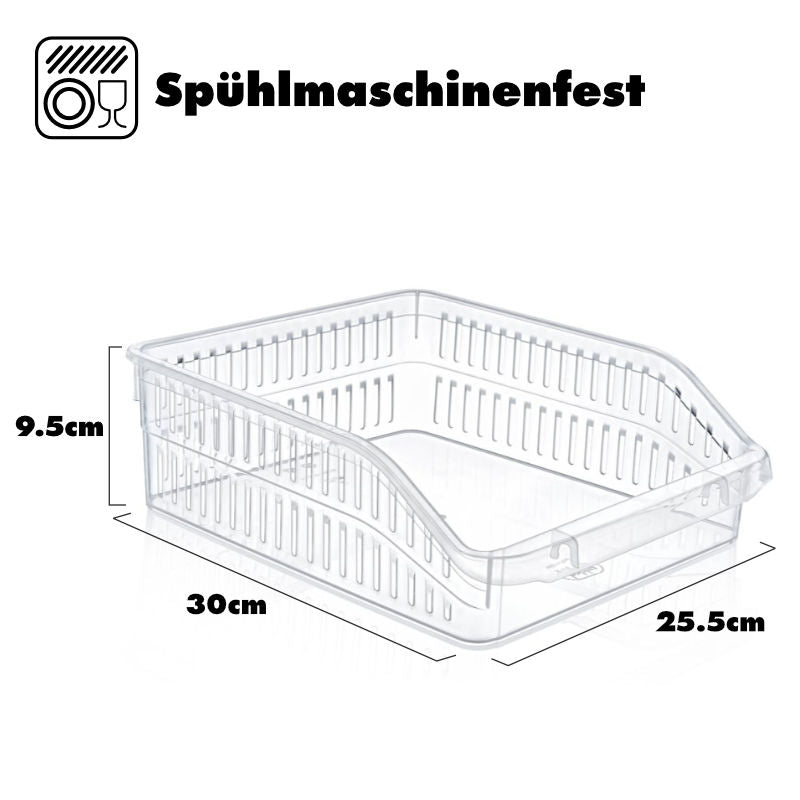 Kühlschrank-Box Set Kühlschrankorganizer Set Aufbewahrungsbehälter Set
