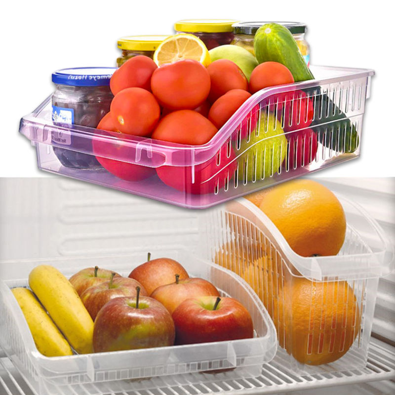Kühlschrank-Box Set Kühlschrankorganizer Set Aufbewahrungsbehälter Set